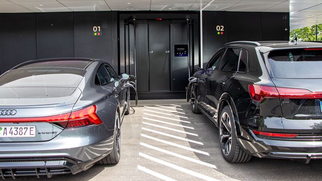 Audi Charging Hub, Nürnberg. Foto:  Marius Valle