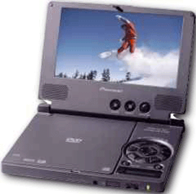 DVD-spilleren Pioneer PDV-LC10. Foto: Pioneer