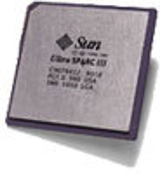 Prosessoren Sun UltraSPARC III. Foto: Sun Microsystems