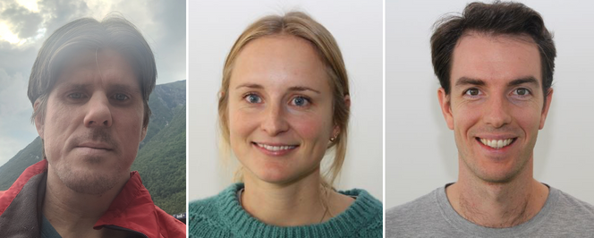 Utslippene fra Klemetsrud vil neppe påvirke Oslos befolkning på en negativ måte, men det er en rekke faktorer det er viktig å skaffe mer kunnskap om, skriver Magnus Norling (t.v.) Cathrine Brecke Gundersen og François Clayer i NIVA. Foto:  Privat