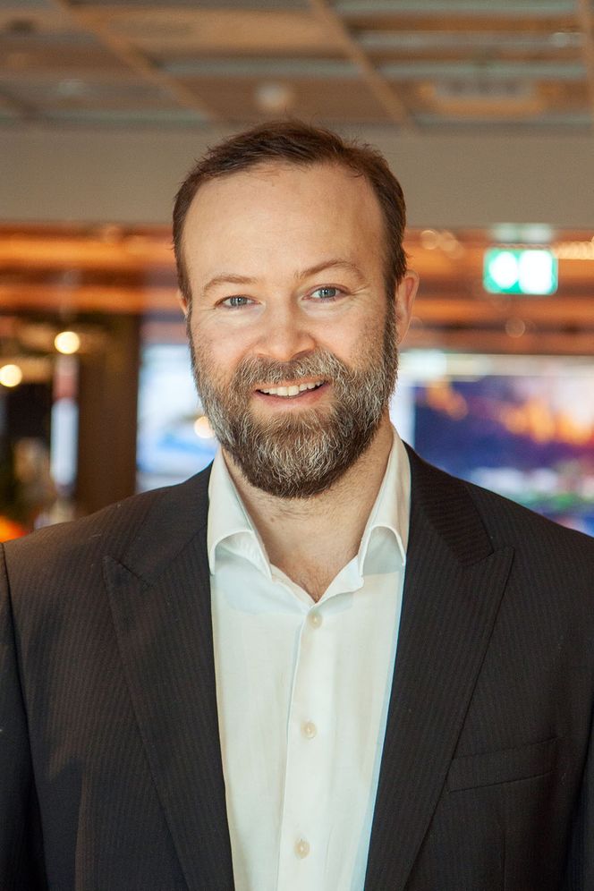 Andre Stene Larsen, CEO i DNI. Foto:  Kurt Lekanger