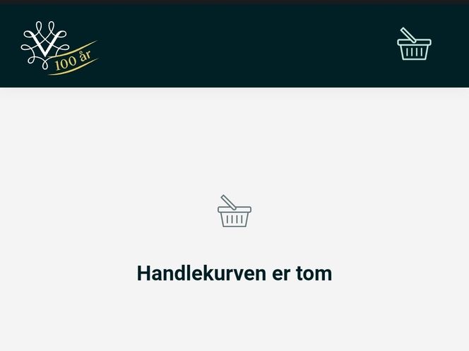 Handlekurven er tom. Helt tom. Bare tomhet