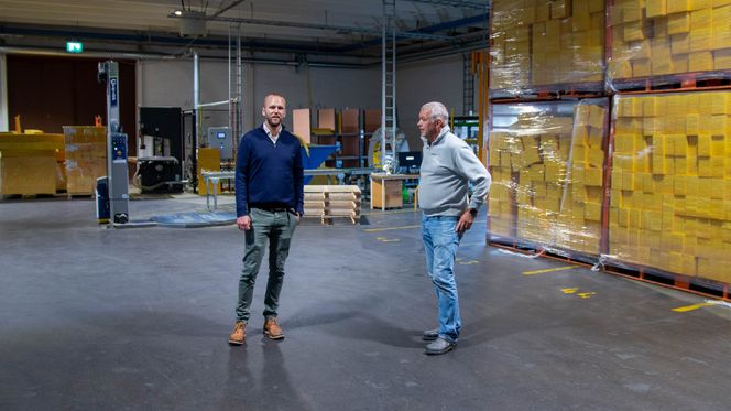 Tom Tegnander og Ole-Jacob Huuse i Glavagruppens innovasjonsavdeling. Foto:  TUM Studio