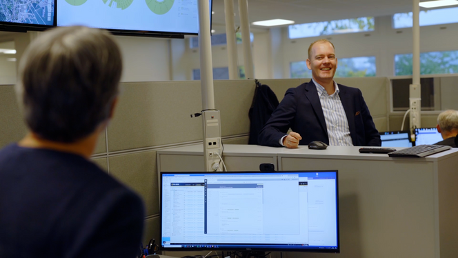 – I anbudsprosessen ba vi alle potensielle leverandører om å beskrive sitt forhold til Zero Trust, og her var Netsecurity ikke bare de eneste som inkluderte filosofien i løsningsforslaget sitt – de var spot on, sier Sondre Andersen, som er IKT-sjef i Sandefjord kommune. Foto: Netsecurity