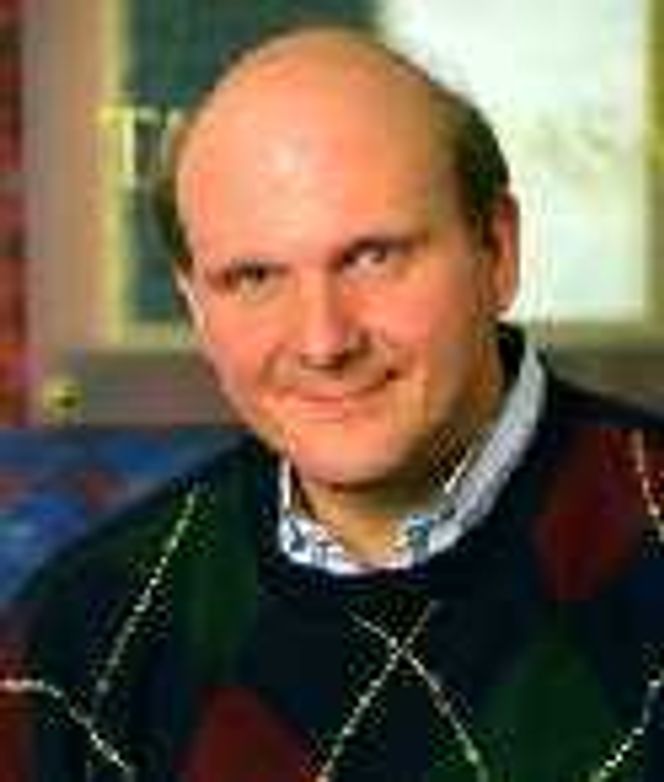 Microsoft-president Steve Ballmer.