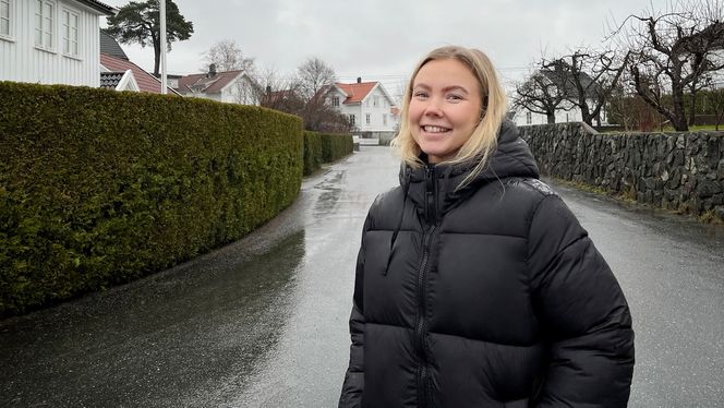 «Rådgiverne»-deltaker Àile Guttorm Eriksen pendler fra Finnmark for å ta en master i industriell økonomi i Grimstad. Får hun tilbud om å delta i en tredje sesong av serien, kommer hun til å takke ja. Foto: Privat
