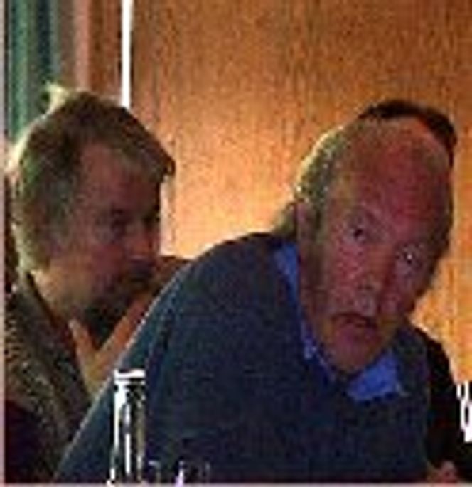 Per Edgar Kokkvold og Nils E. Øy.