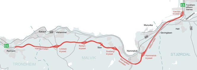 Utbyggingsprosjektet var opprinnelig planlagt ferdigstilt oktober 2025, nå kan det gå to år til før det står ferdig. Foto: Nye Veier
