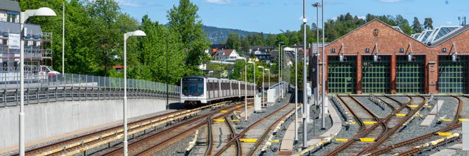  Sporveiens base på Avløs. Foto: TUM Studio  