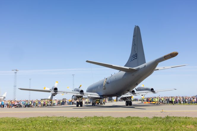 <span>En norsk P-3 Orion på Andøya flystasjon. Bildet er tatt i september i fjor.</span>