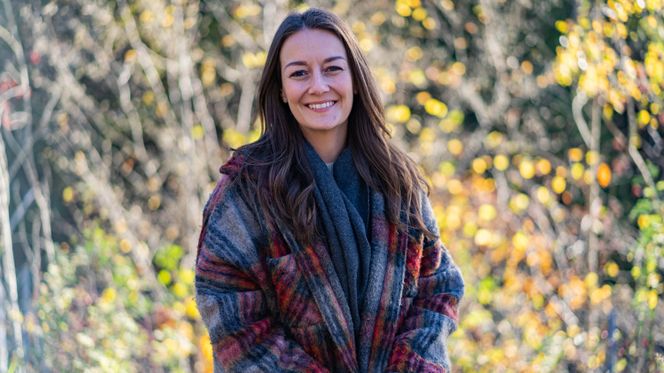 Ida Nossen synes det er spennende å jobbe i et prosjekt med høye klimaambisjoner, som Bergen Bybane. Foto:  Schibsted Partnerstudio