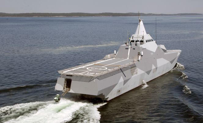 Visby-korvettene er bygget i Sverige, og skal oppgraderes i en ny generasjon. Foto:  Försvarsmakten