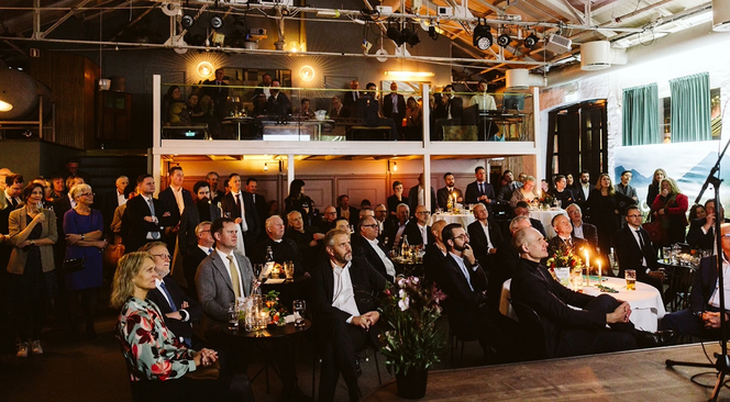 Fra jubileumsarrangementet på Ingensteds i Oslo Foto:  Moment studio