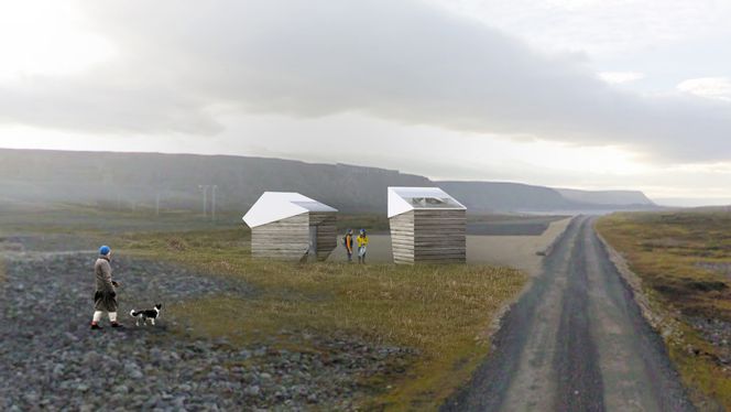 Hamningberg, Nasjonal turistveg Varanger. Foto: KAP - Kontor for arkitektur og plan as.
