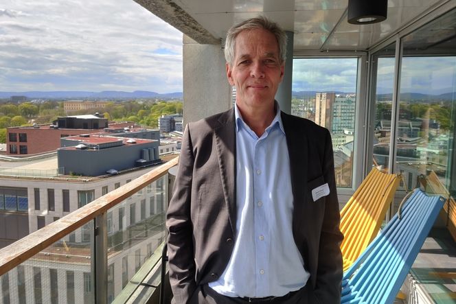 Direktør i Herøya Industripark, Sverre Gotaas. <span>Foto: Oskar Hope-Paulsrud</span>