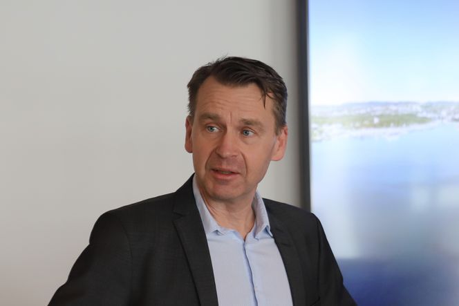 <span>De nye støtteordningene skal bidra til flere karbonfangstprosjekter og enklere CO2-lagring, ifølge Enova-direktør Rune Holmen.</span><span> Foto: Tore Stensvold</span>