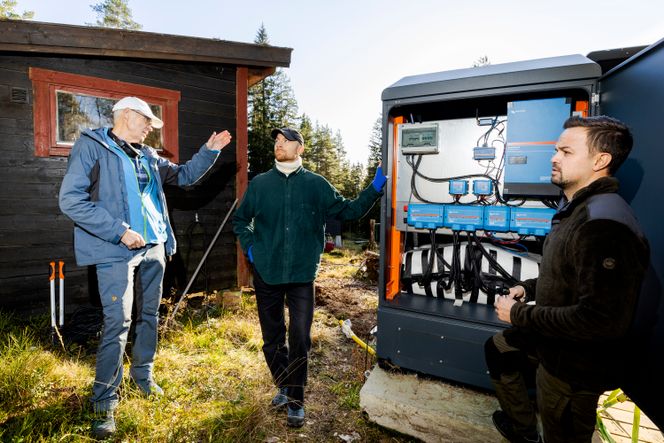 Slik ser kraftstasjonen ut innvendig. Foto: Arash A. Nejad