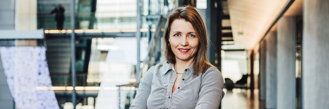 Kristin Furuseth-Hegsvold i Tietoevry Tech Services. Foto: MICHAELA KLOUDA PHOTOGRAPHY