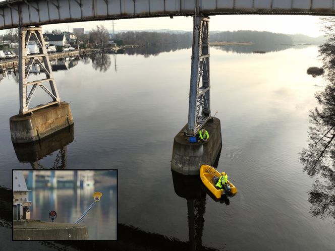 Gode feltrutiner sikrer effektiv montering av måleinstrumentene. Foto: Scan Survey