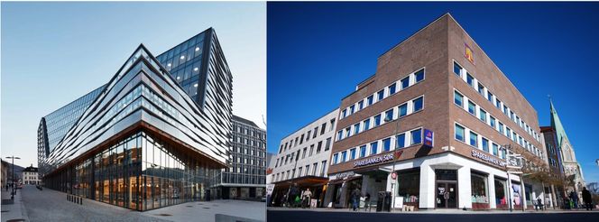 Fortsatt to hovedkontor, i Bergen og Kristiansand. Foto:  Sparebanken Norge