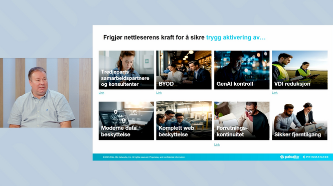 Øystein Kaldhol, Presales Engineer i Netsecurity.