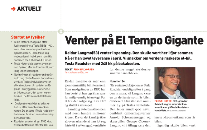 Tesla Roadster ble aldri allemannseie, men mange var nysgjerrige på sportsbilen.