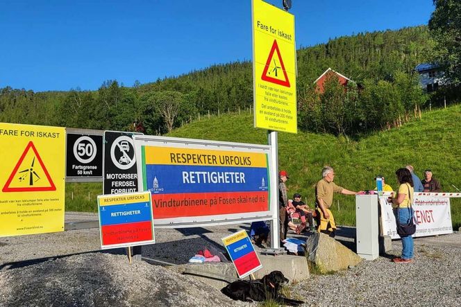   Motvind Norge er imot vindkraft, men positive til kjernekraft. Foto:  Motvind Norge