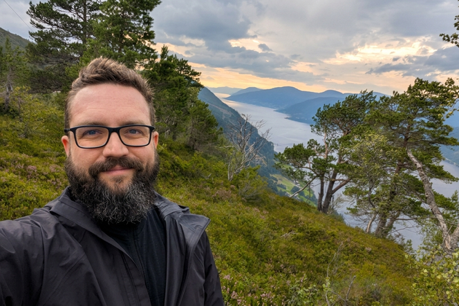 Artikkelforfatter Artem Kutovyi er elev ved Vg1 elektro og datateknologi. Foto: Privat