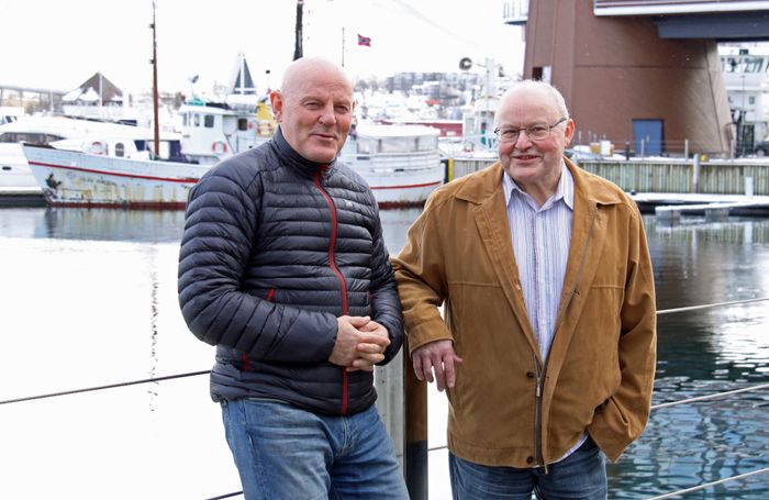 Ansgar Wilhelmsens (t.h.) kreativitet kombinert med Trond Nesbakkens nytenking førte til utviklingen av Nexans smarte kabelløsninger. <i>Foto: Nexans</i>