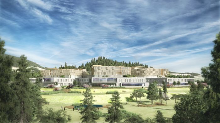 Sykehuset i Nordmøre. COWI har i flere år samarbeidet tett med Norges mest erfarne arkitektmiljø innen sykehusplanlegging, Nordic – Office of Architecture på sykehusprosjekter.