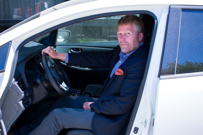 Frode Langli, markedssjef i Nissan Norge. <i>Foto:  Delta V</i>