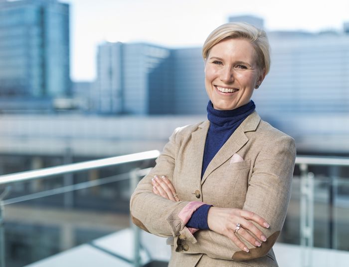 Birgit Farstad Larsen, Senior Vice President Bygninger, Cowi.