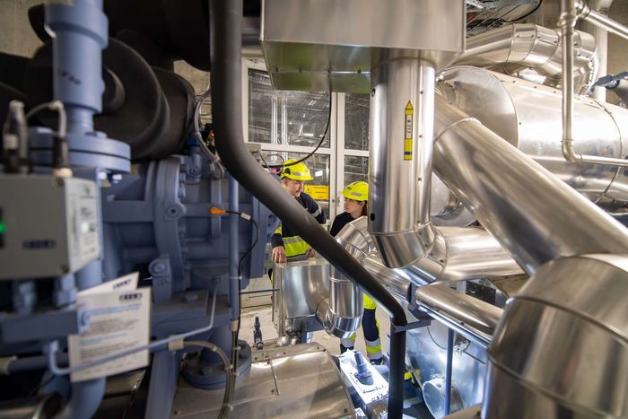 Skybasert ABB-teknologi bidrar til økt ressursutnyttelse hos Veas, Norges største renseanlegg. <i>Foto:  Veas</i>