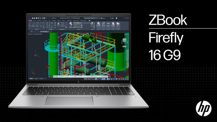 HP ZBook Firefly G9: Med NVIDIA® T550-grafikk (med 4 GB VRAM og 896 CUDA-kjerner), 16 GB RAM og Intel® Core™ i7 1255U prosessor.