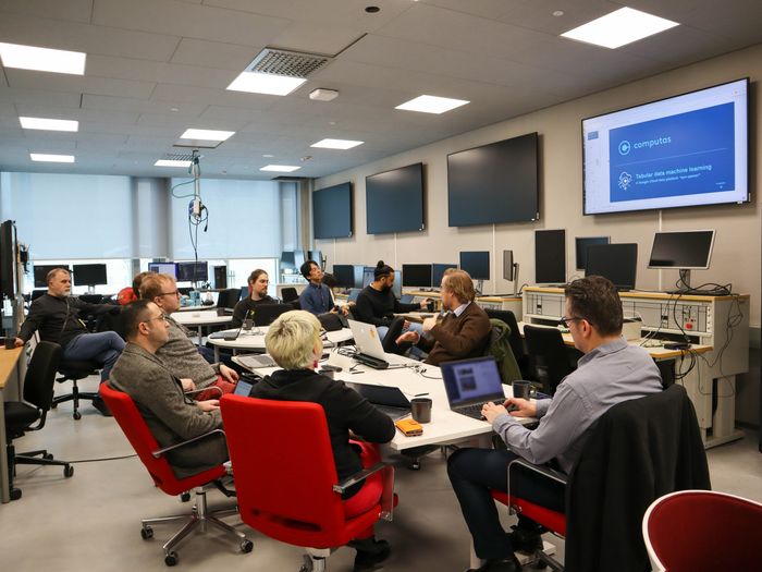 Workshop med Computas og Google på Metropolia. 