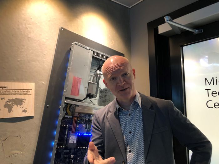 Jon Jahren, direktør for sky og AI i Microsoft Norge.