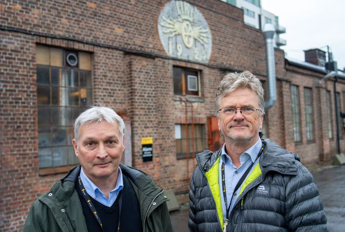  Kjell Åge Lauritzen og Ole Christian Skredsvig i Sporveien. Foto: TUM Studio 