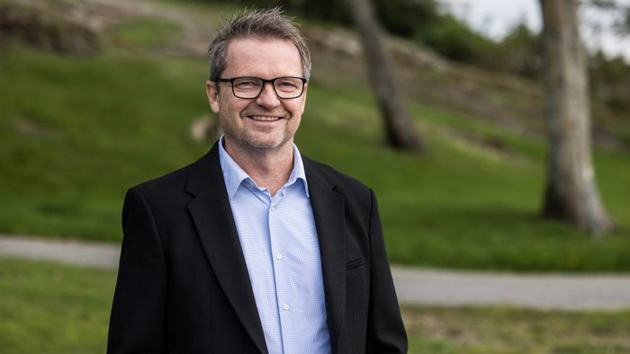 En av de første i Norge som fikk øynene opp for Palo Alto Networks er Jarle Tiller Bjørntvedt, CTO i Netsecurity. <i>Foto:  Thomas B Eckhoff</i>