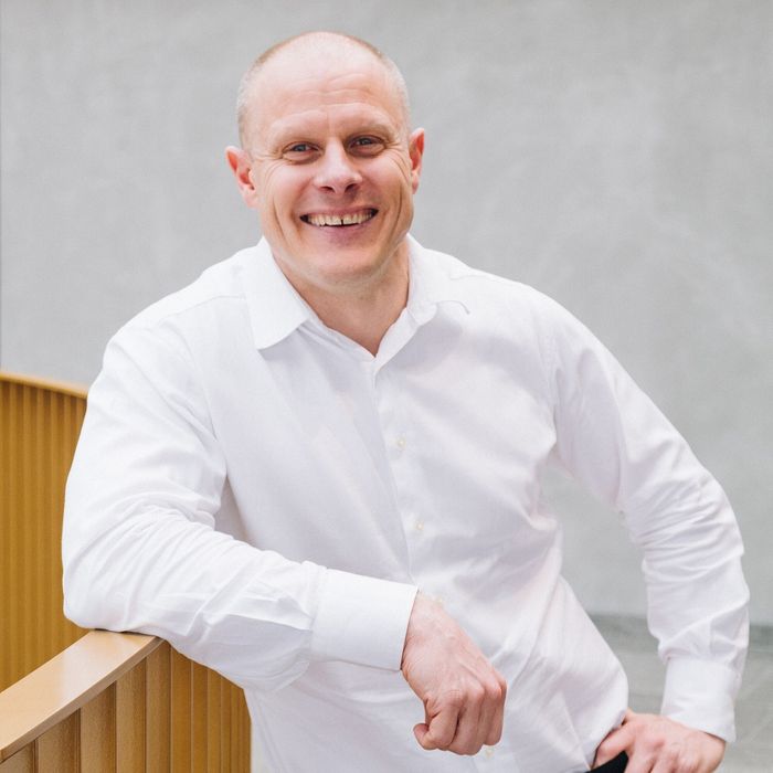 ROSER SAMARBEIDET: Matts Johansen, administrerende direktør i Aker BioMarine. <i>Foto:  Aker BioMarine</i>