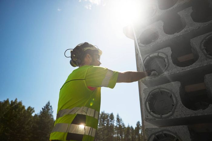 Consolis satser tungt på bærekraftige løsninger på byggeplassene. <i>Foto:  Consolis</i>