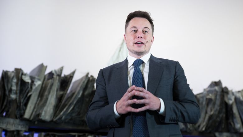 Elon Musk, her fotografert under et norgesbesøk i 2016. <i>Bilde:  Eirik Helland Urke</i>