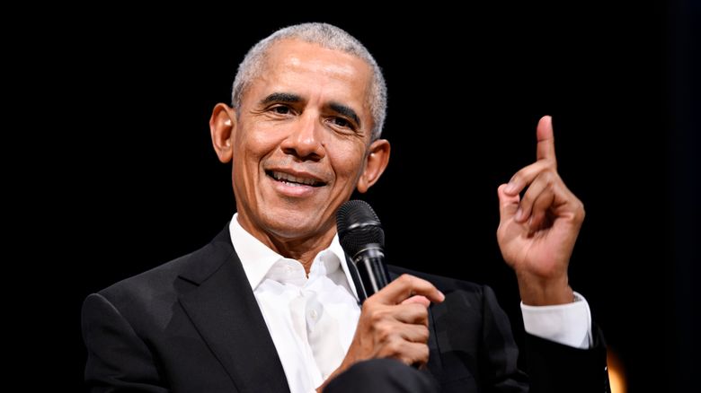 USAs tidligere president Barack Obama lovet å kjempe for en verden uten atomvåpen, ble belønnet med Nobels fredspris og satte i verk en storstilt opprustning av USAs atomarsenal. <i>Foto:  Philip Davali/Ritzau/AP/NTB</i>