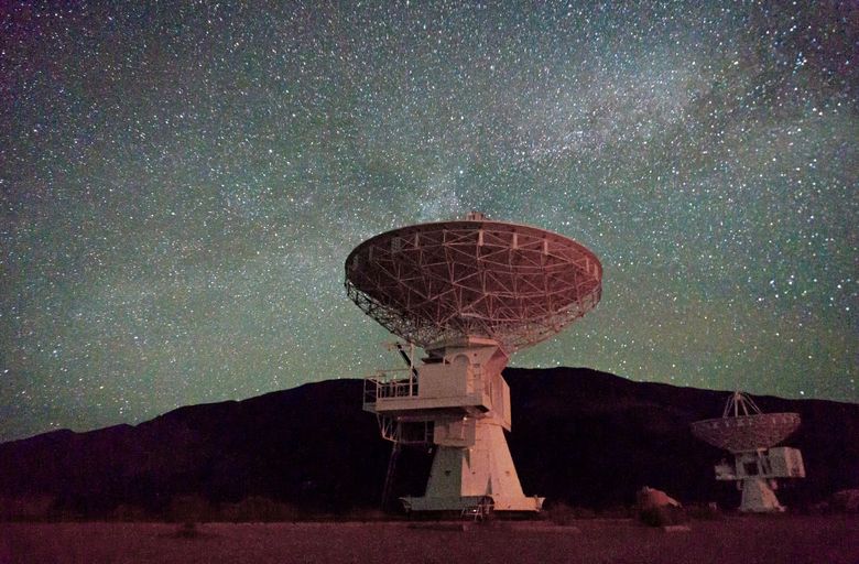 Teleskopet i Owens Valley i California. <i>Foto:  Roke Cepeda-Arroita</i>