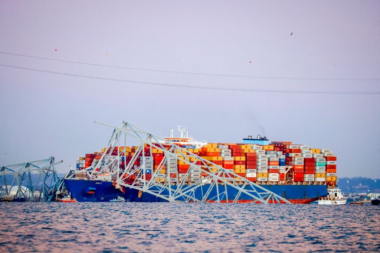 Skipet seilet på oppdrag fra det danske rederiet Maersk <i>Foto:  Julia Nikhinson/Reuters</i>