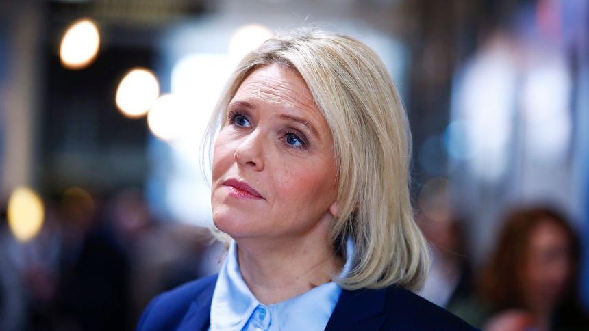 Fremskrittspartiets leder, Sylvi Listhaug, ber regjeringen lytte til lokale næringslivstopper på Monstad og beholde Equinor-gasskraftverket. Foto: Javad Parsa/NTB