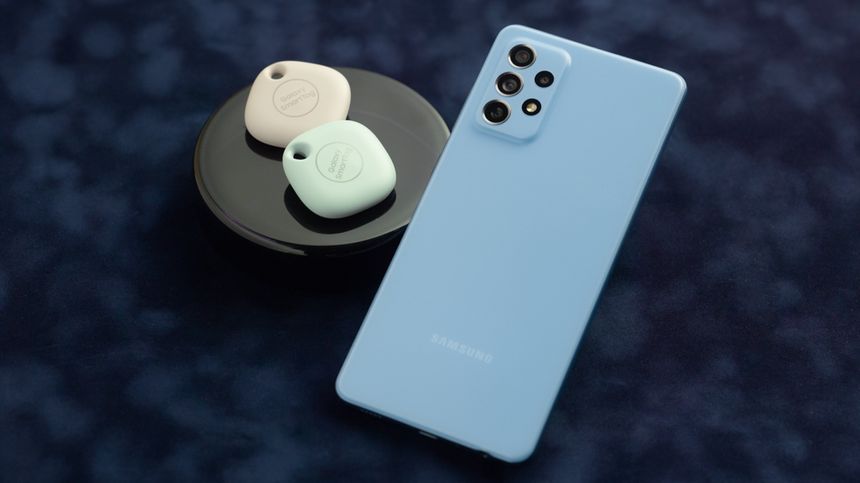 Fords løsning baserer seg på samme teknologi som sporingsbrikker med Bluetooth Low Energy, som for eksempel Samsungs Smarttag. Foto: Samsung