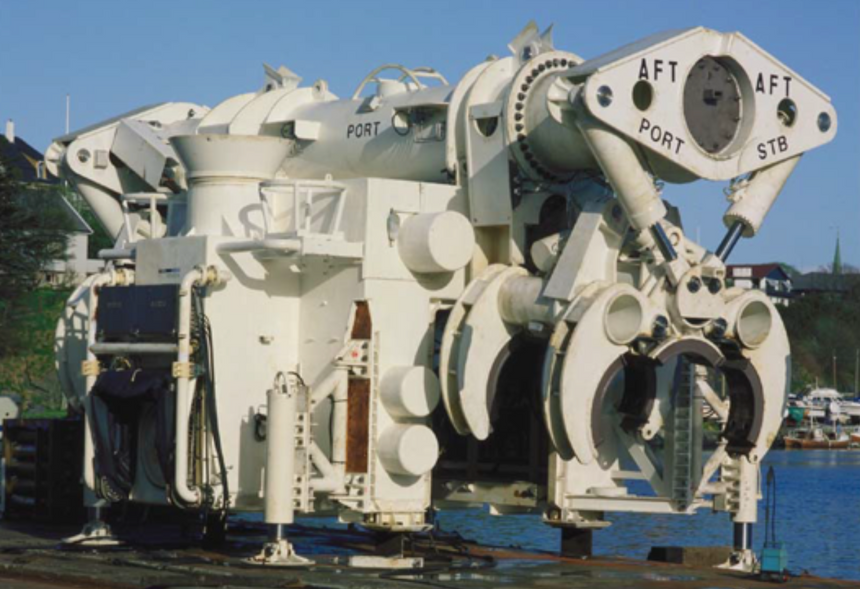 Slik ser det ut, kammeret som gjør det mulig å sveise på store havdyp, såkalt hyperbarisk sveising. Foto: Utlånt fra Equinor