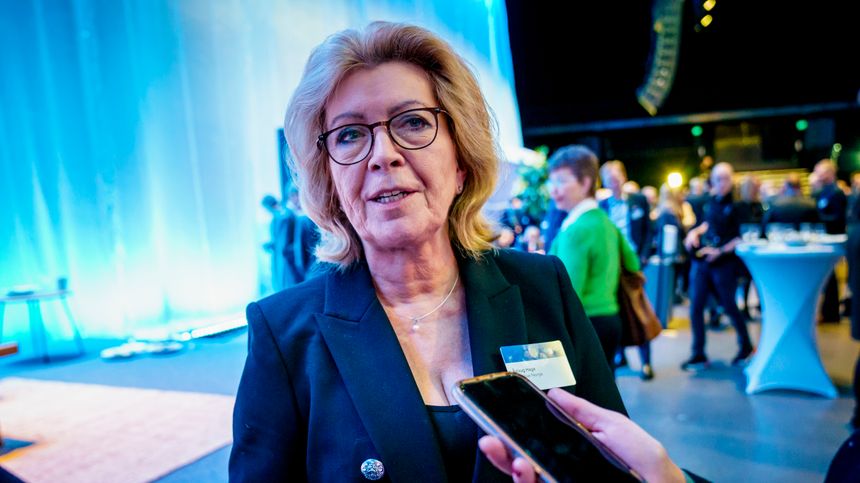 Debatten om utenlandskabler har lagt seg som en «uheldig tåkedott» over satsingen på havvind, mener leder for Fornybar Norge, Åslaug Haga. Foto:  Stian Lysberg Solum/NTB