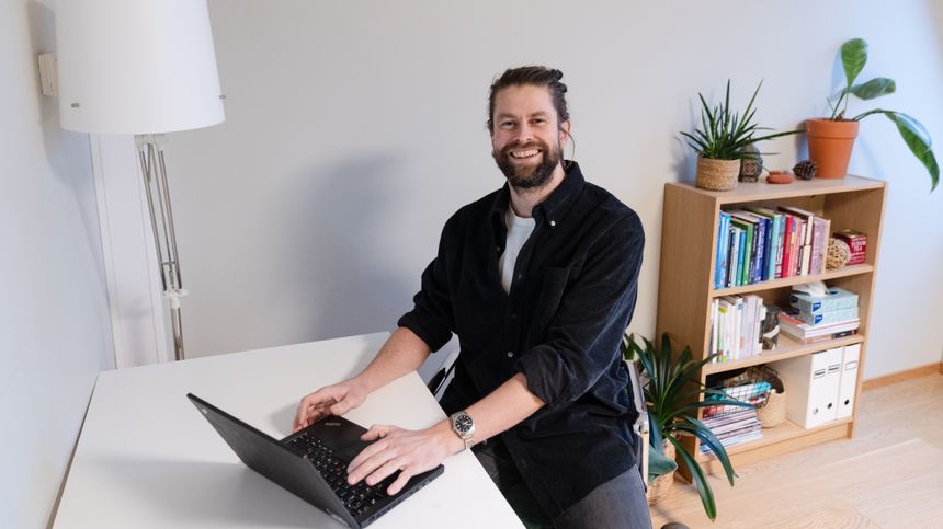 Per-Magnus Moe Thompson. BI. Foto:  Eirik Helland Urke