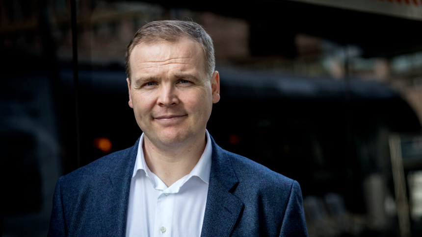 Konstituert Administrerende direktør i Flytoget, Nicolai Bryde. Han er overrasket og skuffet. Foto: Flytoget